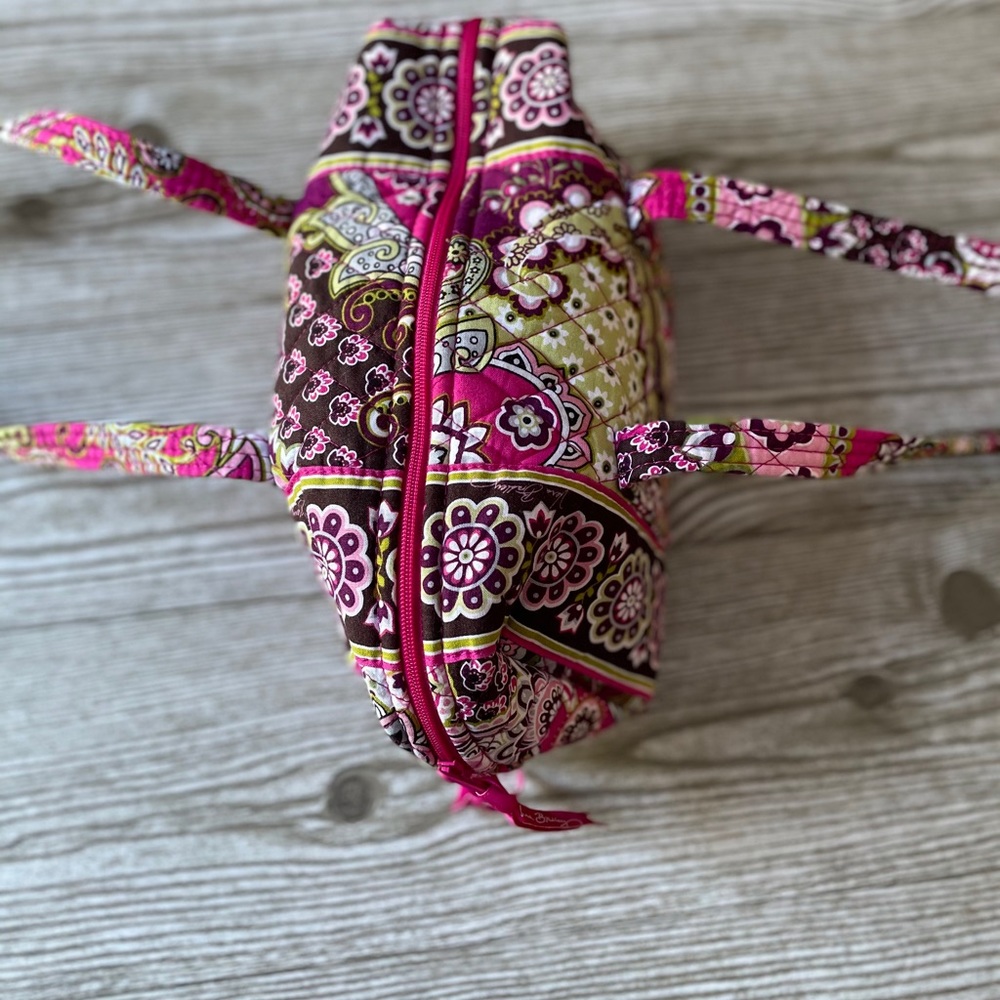 Vera Bradley purple paisley purse - Picture 3 of 11